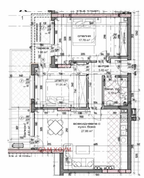 En venta  2 dormitorios Varna , Mladost 1 , 105 metros cuadrados | 11188877 - imagen [2]