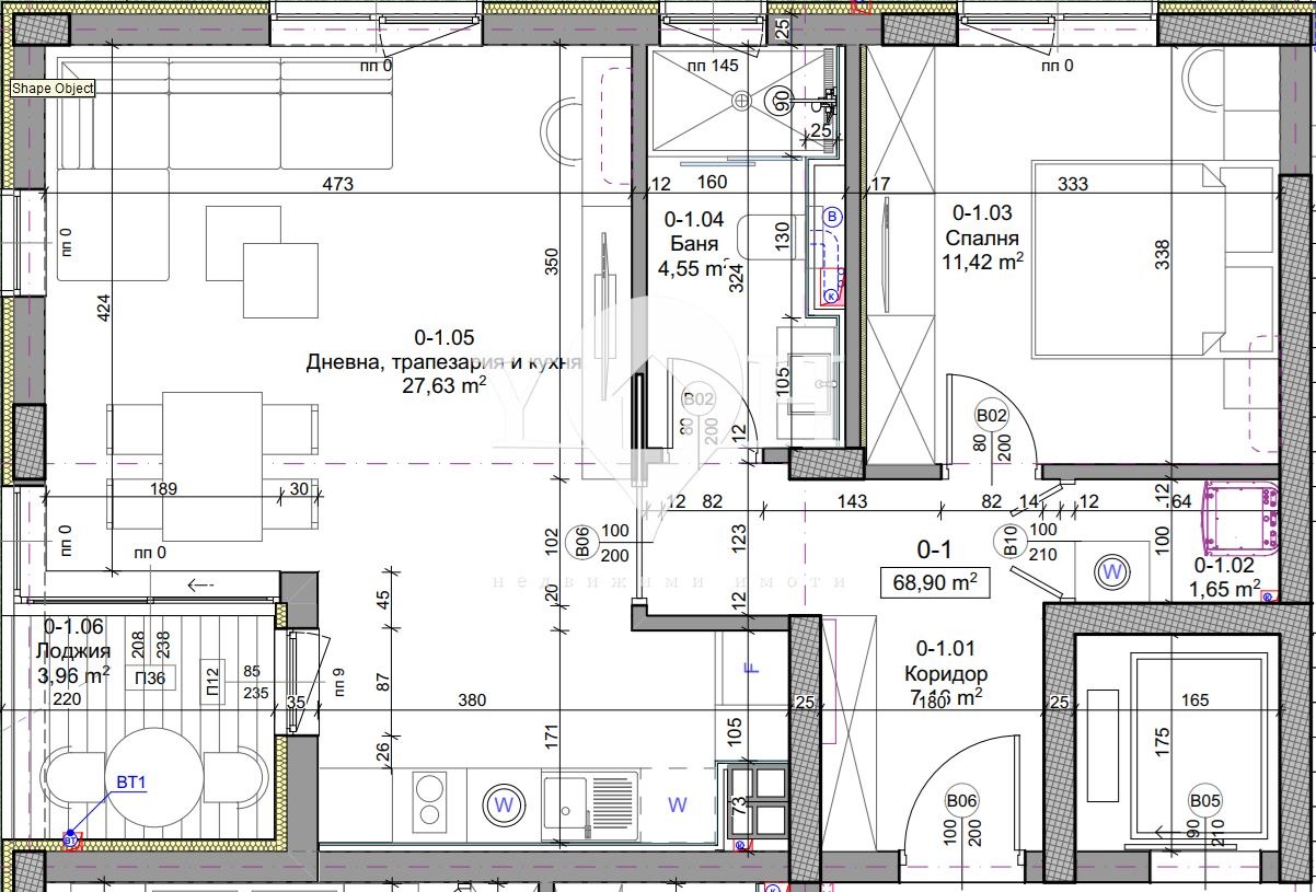 Продава 2-СТАЕН, гр. София, с. Панчарево