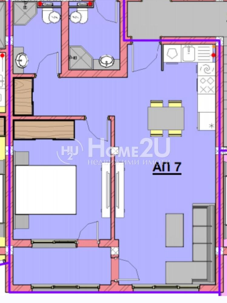 Продава 2-СТАЕН, гр. Балчик, област Добрич, снимка 3 - Апартаменти - 54497241