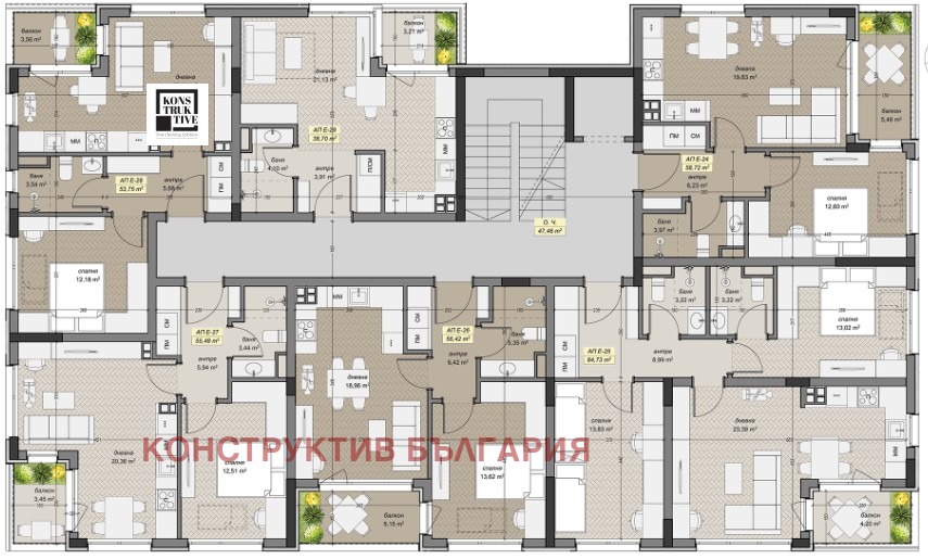 Продава 2-СТАЕН, гр. София, Левски Г, снимка 5 - Апартаменти - 55187871