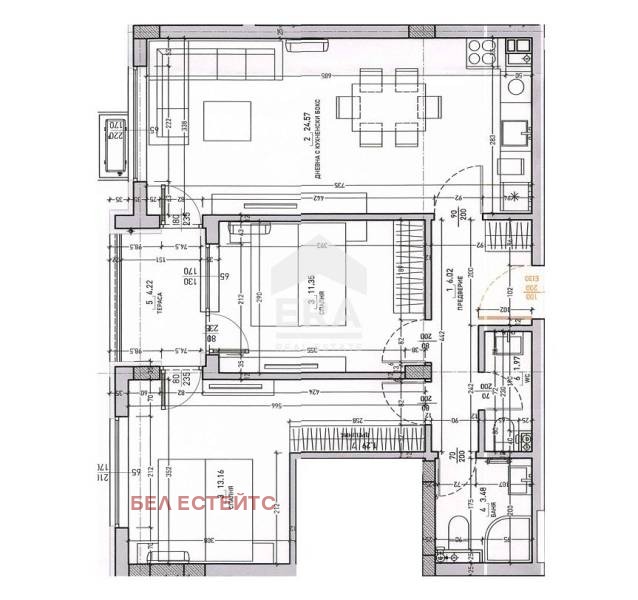 Продава 3-СТАЕН, гр. София, Малинова долина, снимка 3 - Апартаменти - 52723747