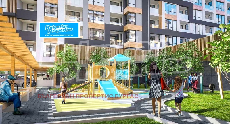 Продава  2-стаен, град Бургас, Хоризонт • 88 703 EUR • ID 36758208 — holmes.bg - [1] 