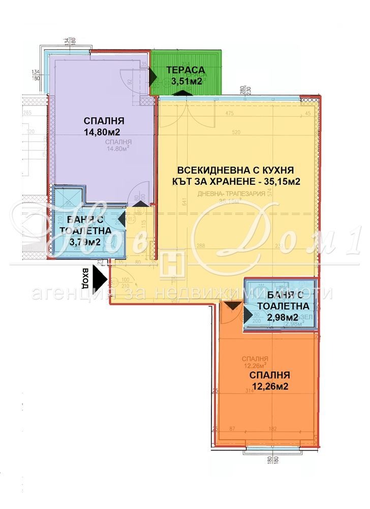 Te koop  2 slaapkamers Sofia , Obelja 2 , 97 m² | 29701247 - afbeelding [10]