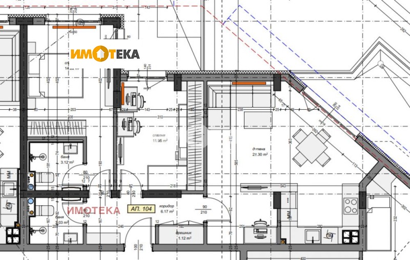 Προς πώληση  2 υπνοδωμάτια Σοφηια , Μλαδοστ 4 , 123 τ.μ | 63316087 - εικόνα [2]