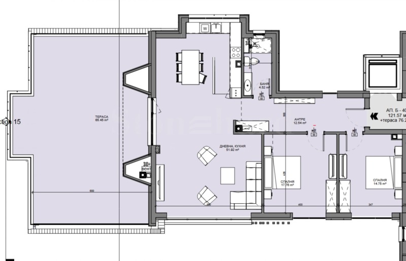 Продава 3-СТАЕН, к.к. Боровец, област София област, снимка 4 - Апартаменти - 52340816