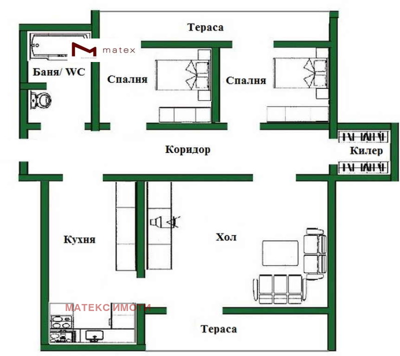 Продава  Многостаен град Варна , Кайсиева градина , 96 кв.м | 19551600