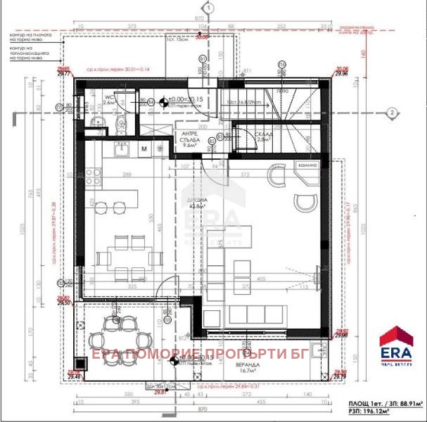 Продава КЪЩА, гр. Бургас, Сарафово, снимка 1 - Къщи - 47421091