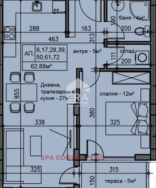 Продава 2-СТАЕН, гр. София, Люлин 9, снимка 4 - Aпартаменти - 47339594