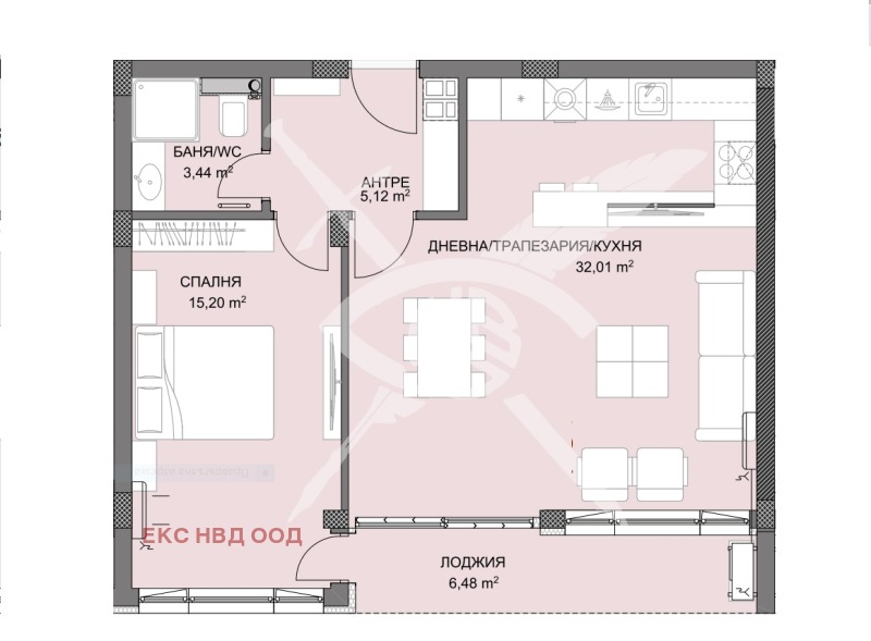 Продава 2-СТАЕН, гр. Пловдив, Христо Смирненски, снимка 1 - Aпартаменти - 48608482