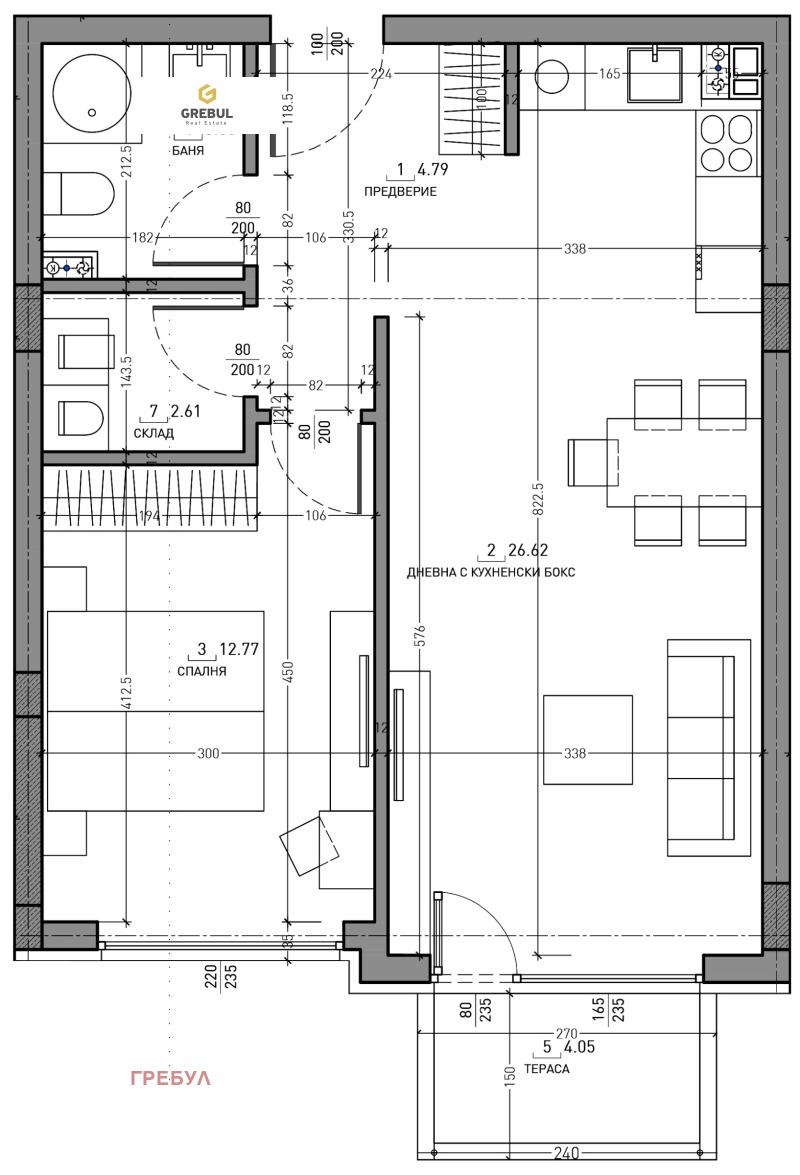 Te koop  1 slaapkamer Sofia , Malinova dolina , 76 m² | 39785181 - afbeelding [5]