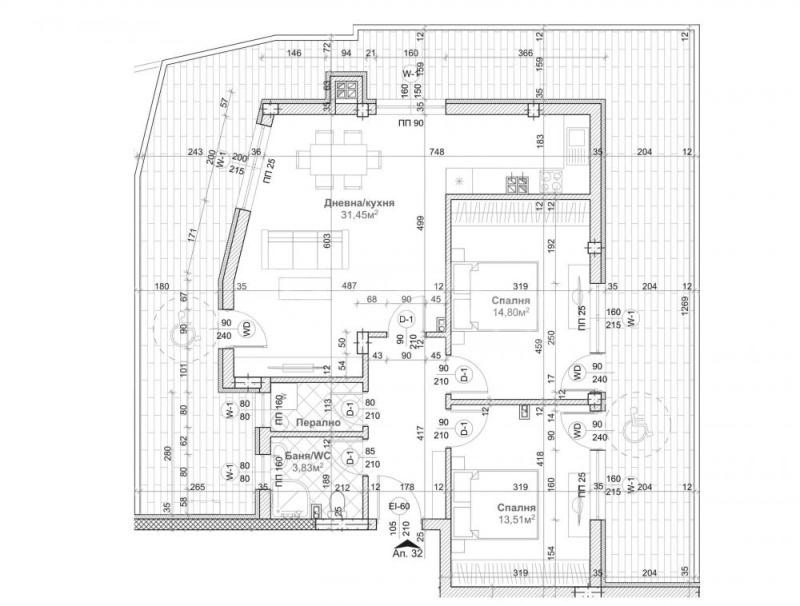 Продава 3-СТАЕН, гр. Варна, Левски 1, снимка 4 - Aпартаменти - 48135052