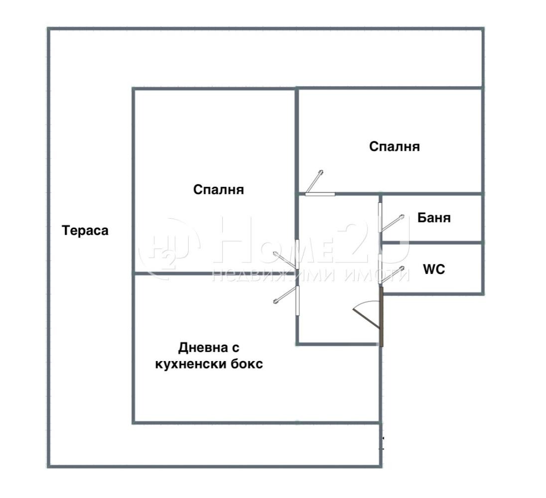 Продава ЕТАЖ ОТ КЪЩА, гр. Аксаково, област Варна, снимка 12 - Етаж от къща - 54203595