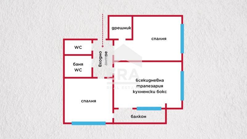 En venta  2 dormitorios Targovishte , Tsentar , 86 metros cuadrados | 55152631 - imagen [5]