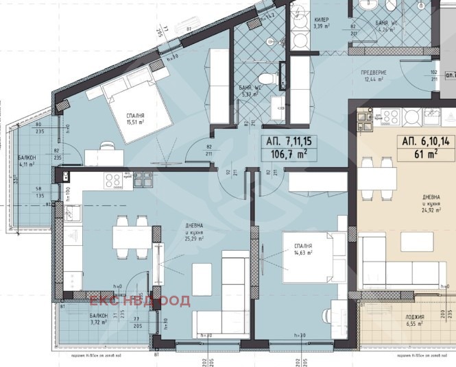 Продава 3-СТАЕН, гр. Пловдив, Христо Смирненски, снимка 1 - Aпартаменти - 47491118