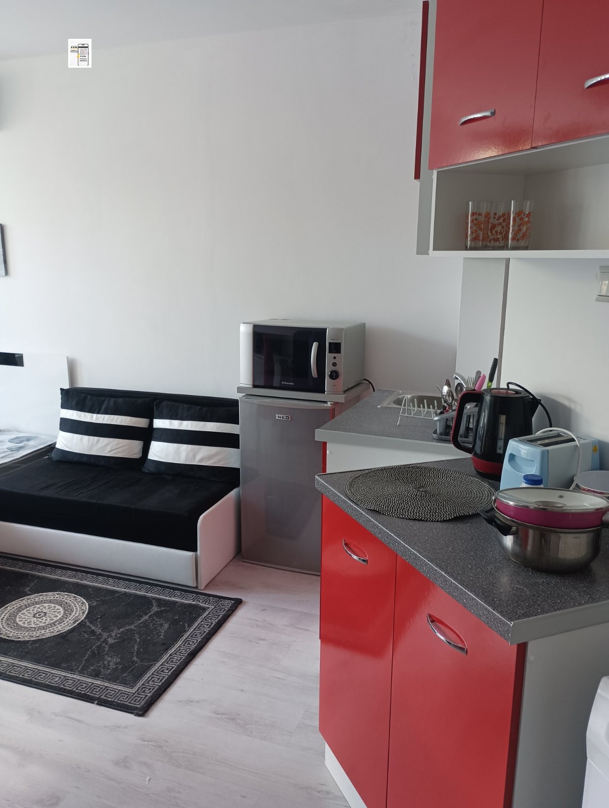Продава 1-СТАЕН, гр. Балчик, област Добрич, снимка 4 - Апартаменти - 56012045