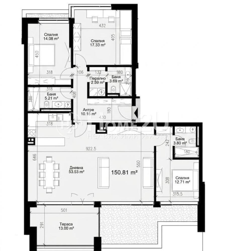 Продава 4-СТАЕН, гр. Варна, Бриз, снимка 2 - Апартаменти - 53491240