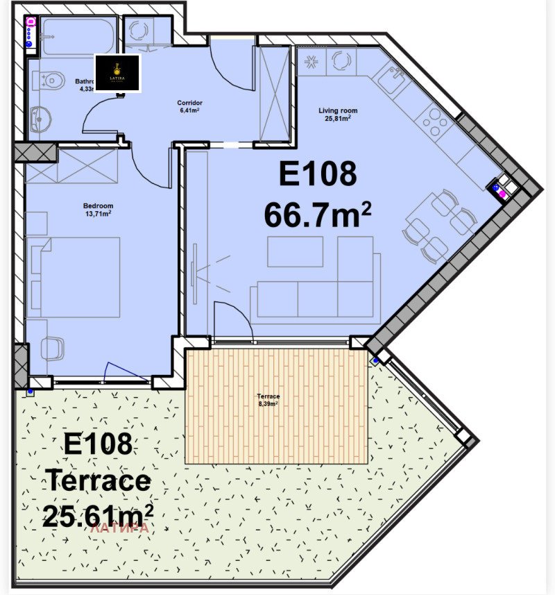De vânzare  1 dormitor Sofia , Poligona , 82 mp | 66731338
