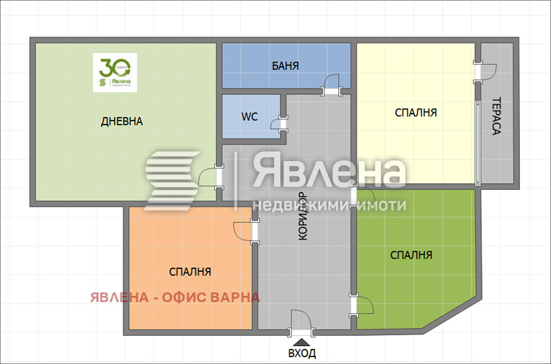 Продается  3 спальни Варна , Владислав Варненчик 2 , 100 кв.м | 40818255