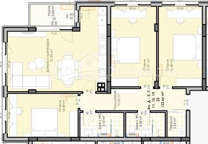 Продава 4-СТАЕН, гр. Пловдив, Гагарин, снимка 3 - Апартаменти - 53898709