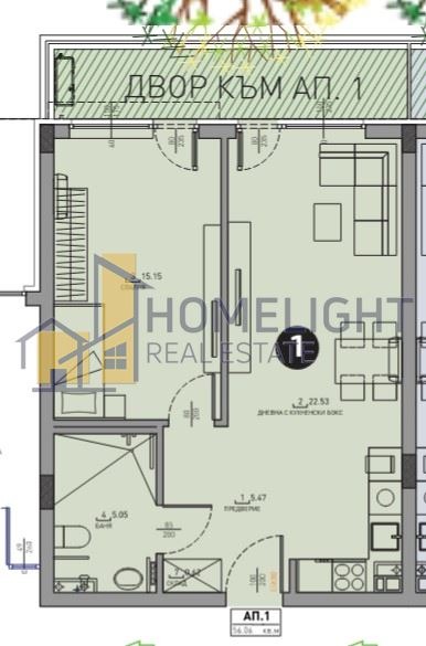 Продава 2-СТАЕН, гр. София, Малинова долина, снимка 3 - Апартаменти - 54778405