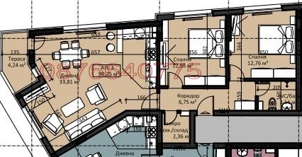 À venda  2 quartos Sofia , Liulin 1 , 101 m² | 86208693 - imagem [13]