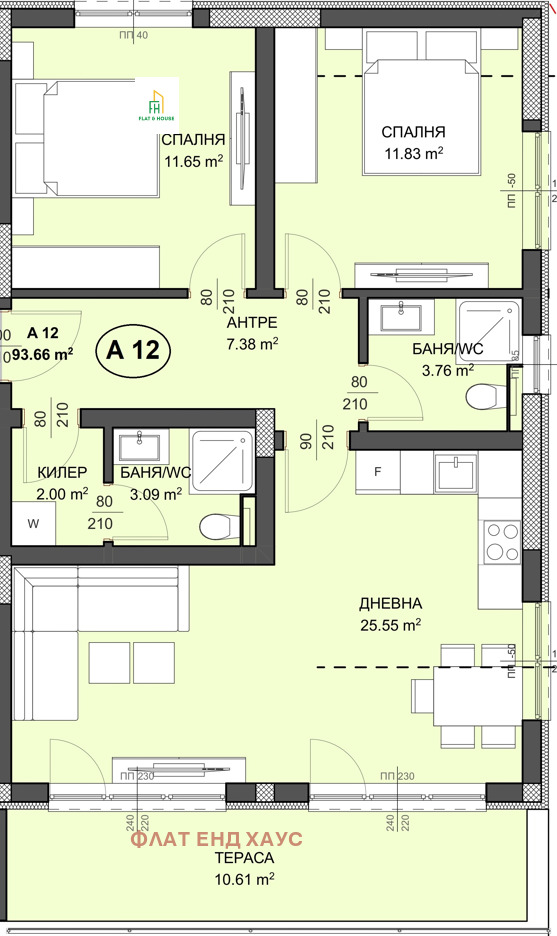 Продава  3-стаен град Варна , Виница , 109 кв.м | 22409112