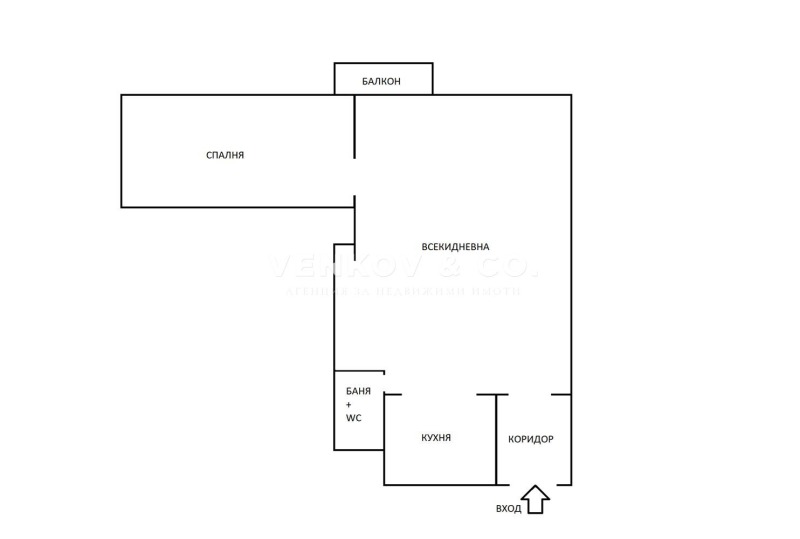 Na prodej  1 ložnice Sofia , Zacharna fabrika , 60 m2 | 10102188 - obraz [2]