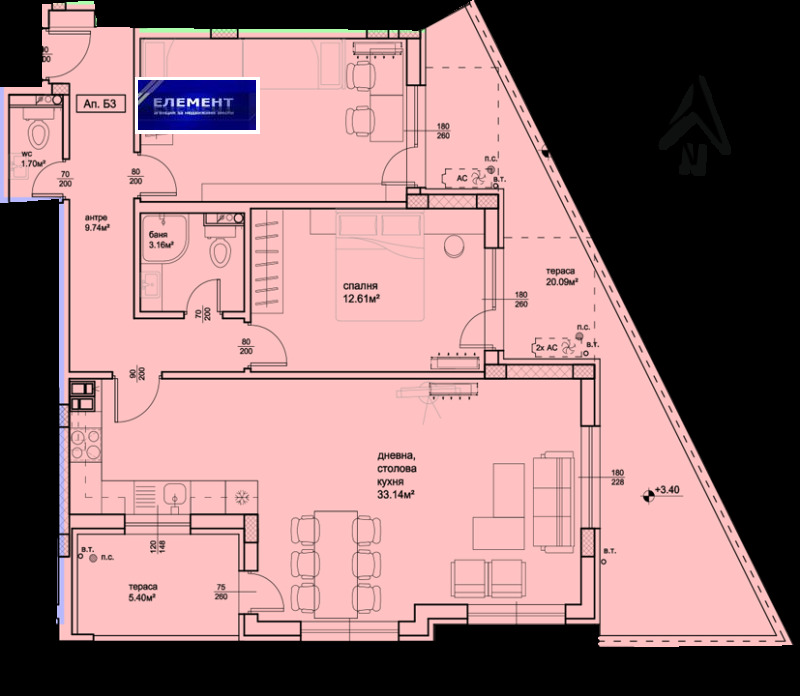 Продава 3-СТАЕН, гр. Пловдив, Христо Смирненски, снимка 9 - Aпартаменти - 48908227