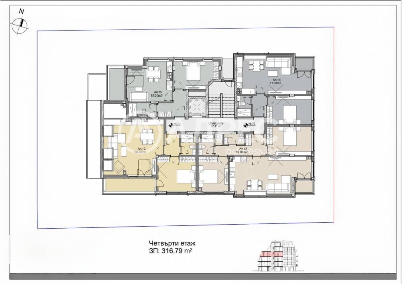 En venta  2 dormitorios Sofia , Levski , 100 metros cuadrados | 42243346 - imagen [9]