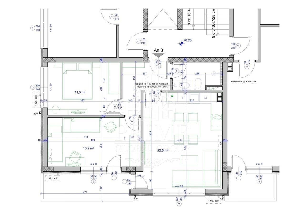 Продава 3-СТАЕН, гр. Бургас, Възраждане, снимка 15 - Апартаменти - 54262732