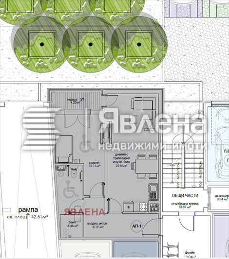 Продава  2-стаен град София , Надежда 4 , 72 кв.м | 48282419 - изображение [2]