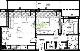 Продава 3-стаен град Пловдив Южен - [1] 