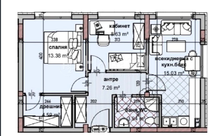 Продава  3-стаен град Варна , Владислав Варненчик 1 , 75 кв.м | 85292848 - изображение [6]