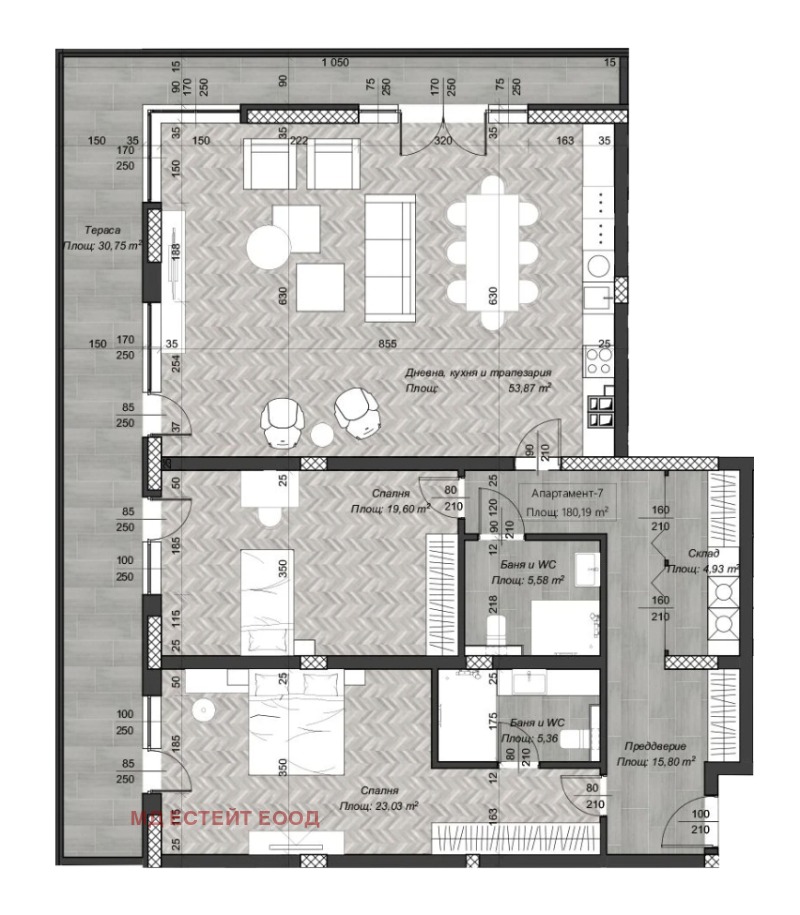 Продава 3-СТАЕН, град София, Зона Б-19 • 513553 € / 1004422.36 лв. • 25122836 1