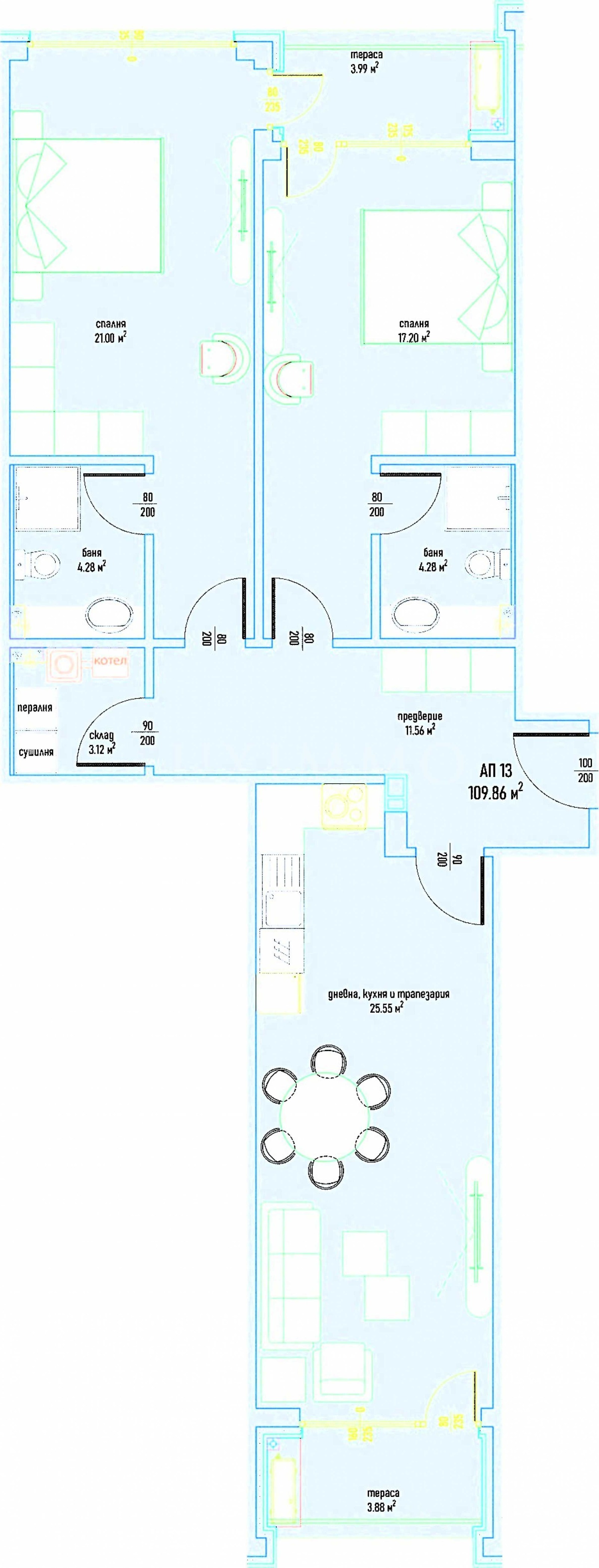 Продава 3-СТАЕН, гр. София, Малинова долина, снимка 3 - Апартаменти - 55441523