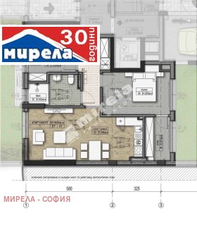 2 slaapkamers Druzjba 2, Sofia 1