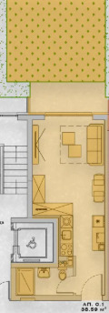 Продава  1-стаен град София , Малинова долина , 39 кв.м | 77624975