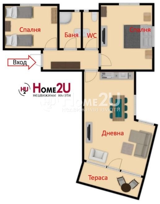 Продава 3-СТАЕН, гр. Свети Влас, област Бургас, снимка 13 - Апартаменти - 54250773