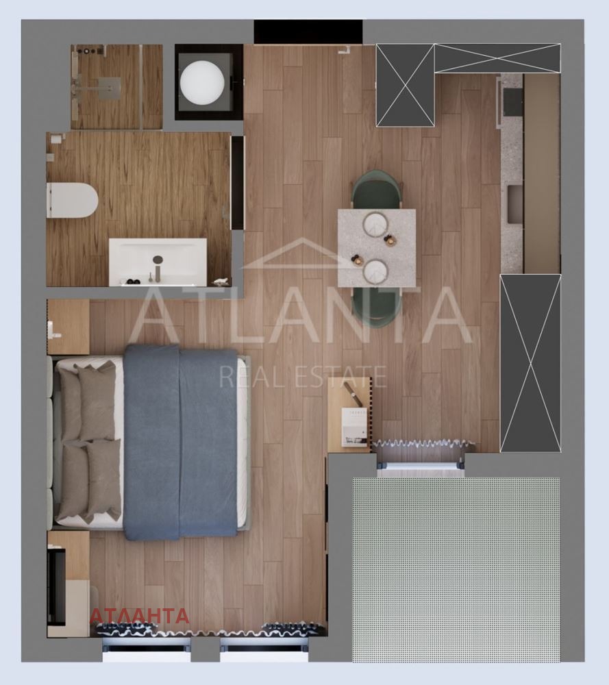 Продава 1-СТАЕН, гр. Свети Влас, област Бургас, снимка 6 - Апартаменти - 53874311