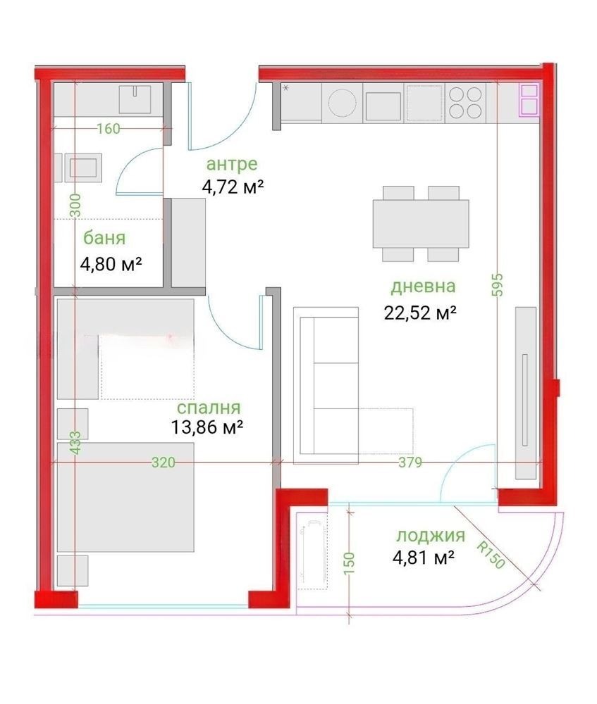 Продава 2-СТАЕН, гр. Варна, Трошево, снимка 4 - Апартаменти - 55567125