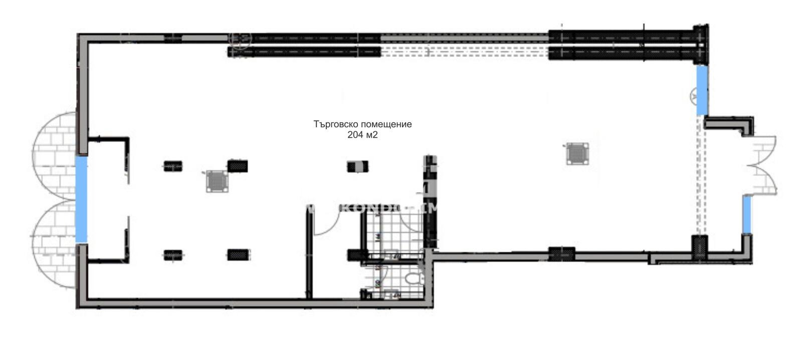 Продава МАГАЗИН, гр. Пловдив, Тракия, снимка 2 - Магазини - 53971114