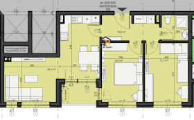2 bedroom Meden rudnik - zona V, Burgas
