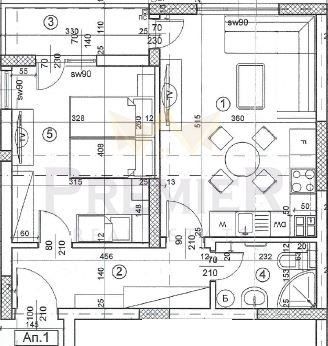 Продава  2-стаен, град Варна, Възраждане 4 • 96 000 EUR • ID 99993612 — holmes.bg - [1] 