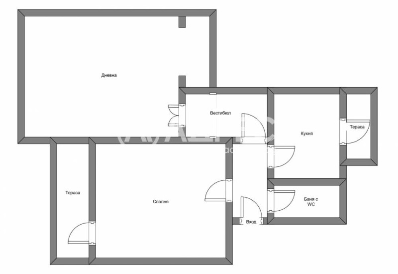 Til salg  2 soveværelser Sofia , Tsentar , 85 kvm | 38192012 - billede [4]