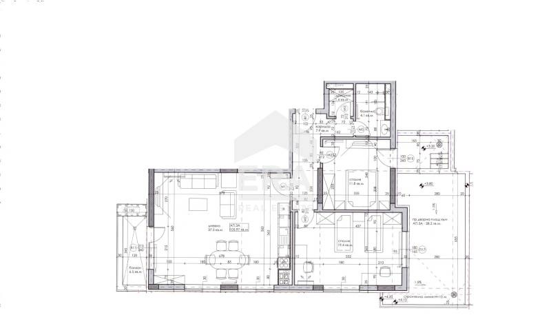 Продава 3-СТАЕН, гр. София, Дружба 2, снимка 2 - Апартаменти - 53914436