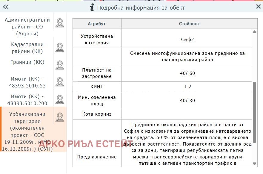 Продава ПАРЦЕЛ, гр. София, с. Мировяне
