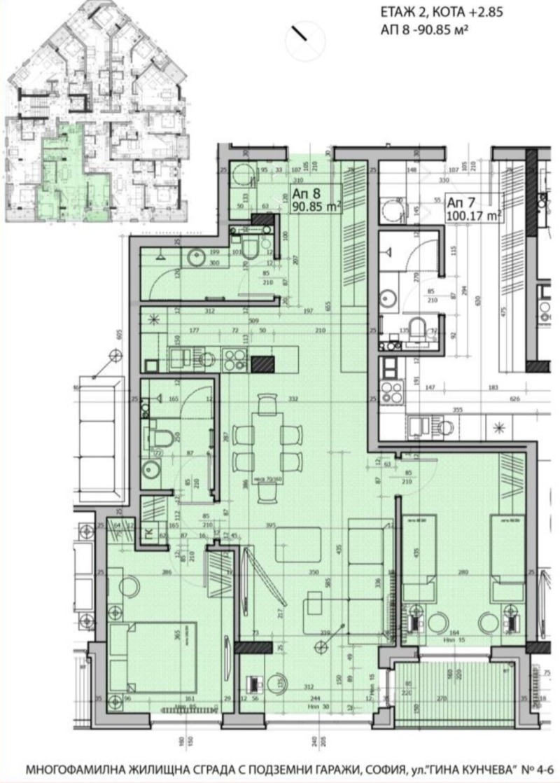 Продава 3-СТАЕН, гр. София, Павлово, снимка 2 - Апартаменти - 52686172