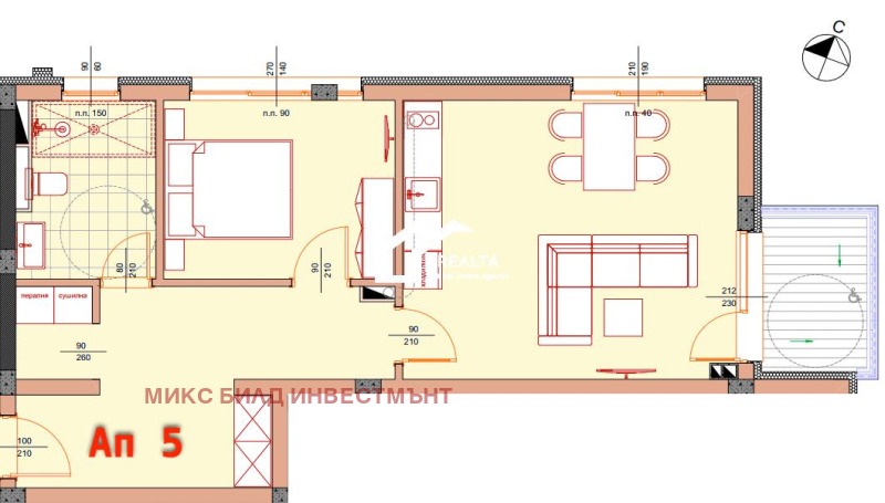 Продава 2-СТАЕН, гр. Черноморец, област Бургас, снимка 4 - Aпартаменти - 49518461