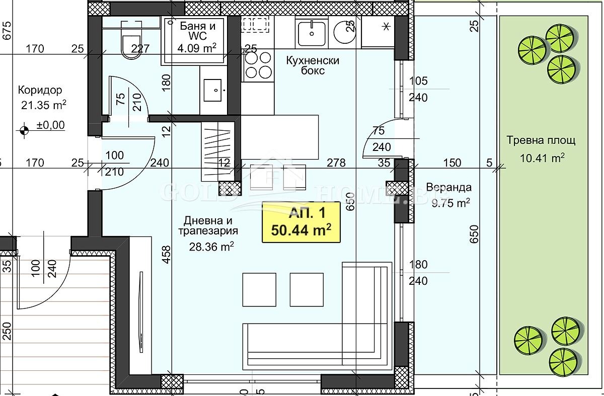 Продава 1-СТАЕН, гр. Пловдив, Христо Смирненски, снимка 12 - Апартаменти - 55128250