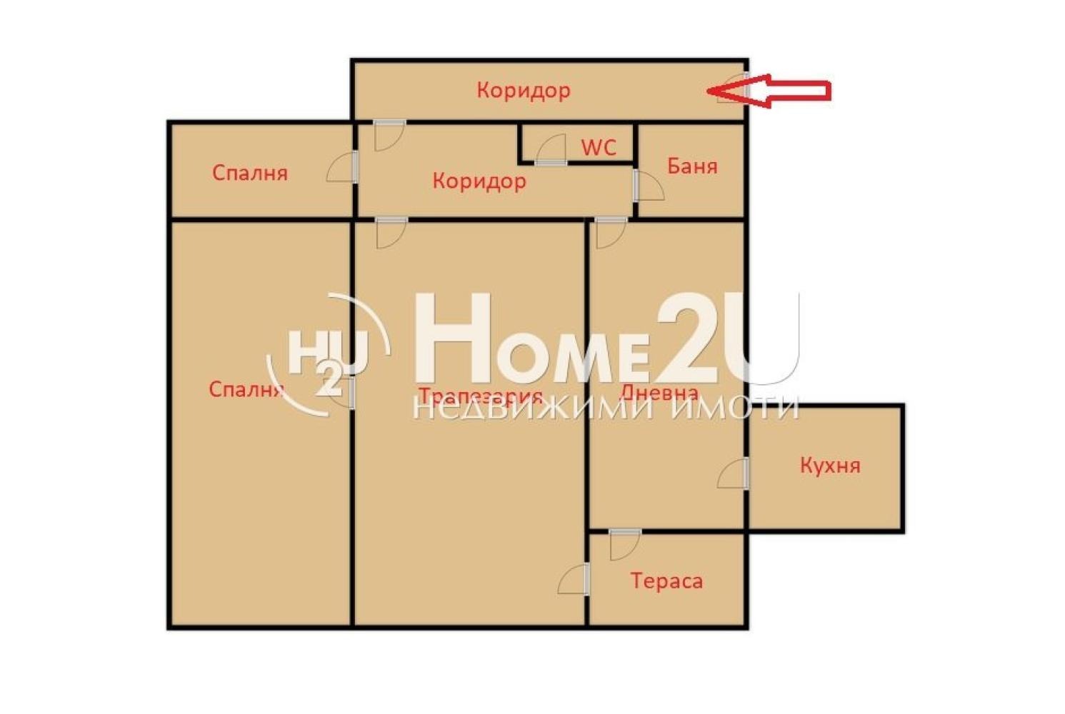 Продава 4-СТАЕН, гр. Бургас, Славейков, снимка 10 - Апартаменти - 55483346